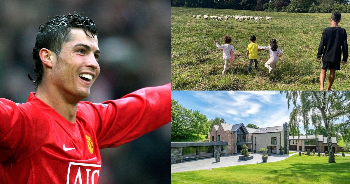 Cristiano Ronaldo switches mansions after bleating sheep kept waking him up