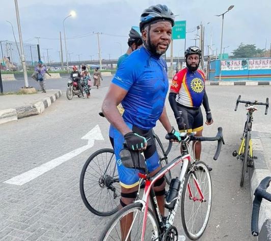 Nigerian Cyclist dies