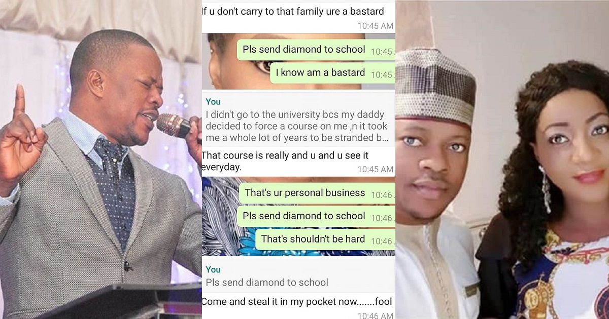Gospel singer, Lanre Teriba’s baby mama calls him out over his alleged refusal to pay their child’s school fees