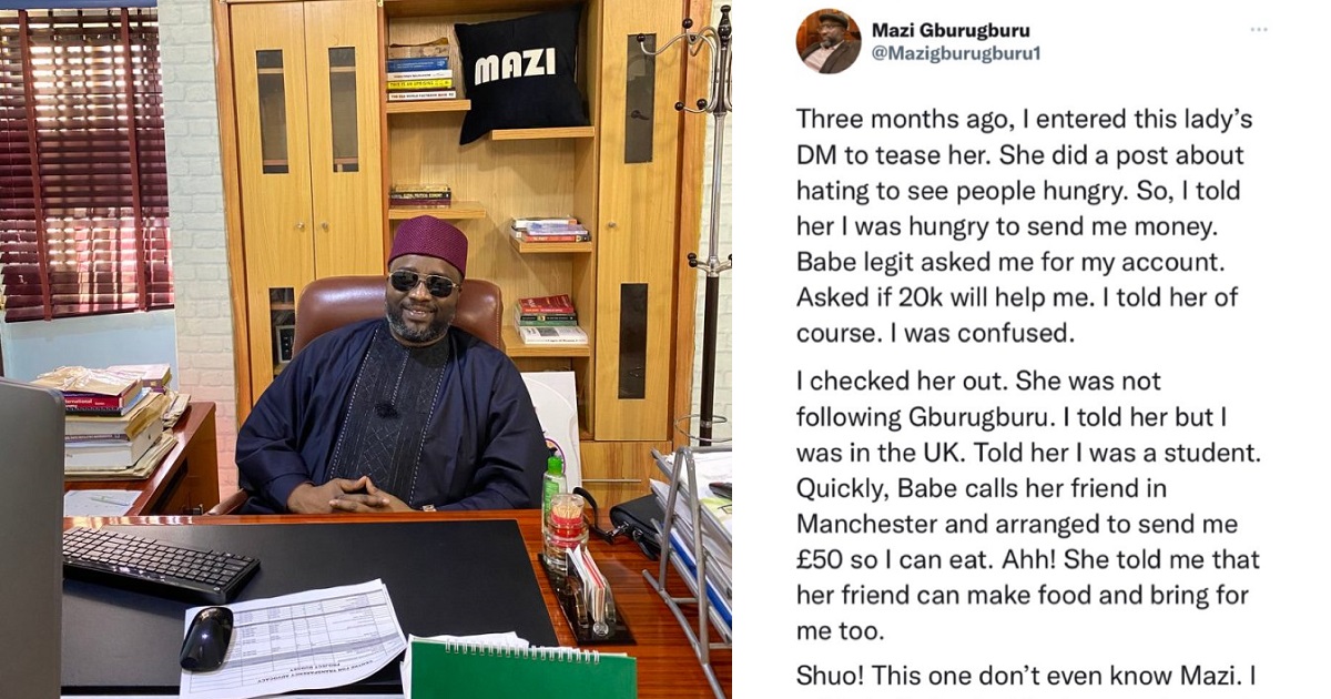 Businessman offers N1 million reward to lady who helped him with food and N20k