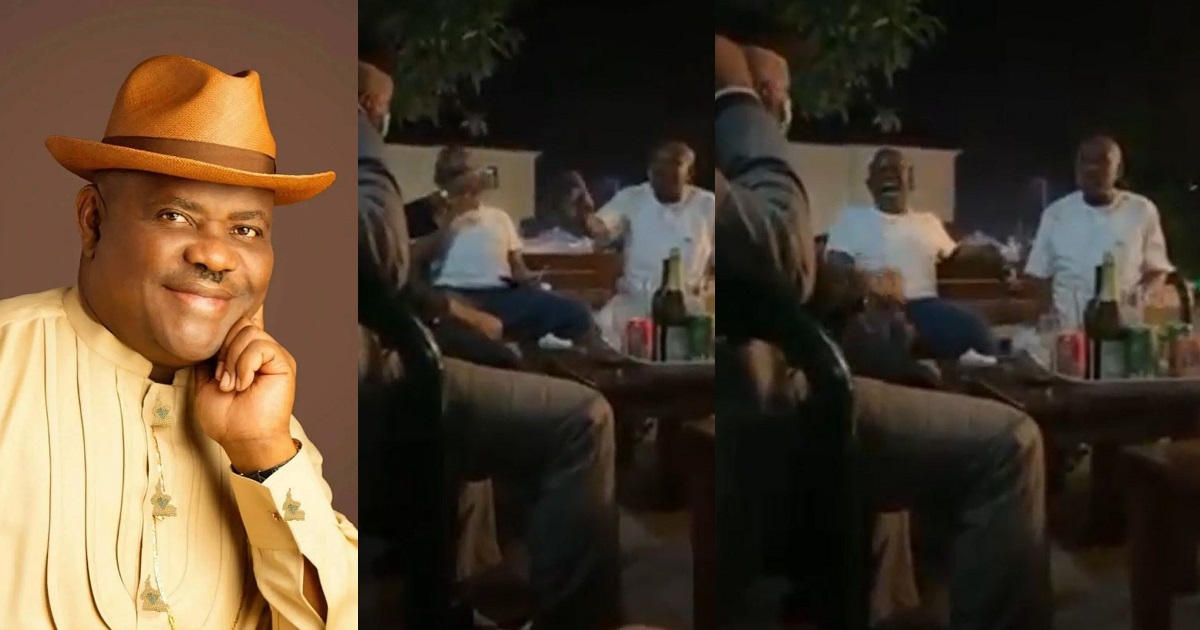 Rivers State governor, Nyesom Wike jokingly threatens to place a curse on Minister of Niger Delta Affairs, Godswill Akpabio (Video)