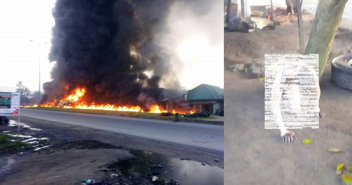petrol tankers explode