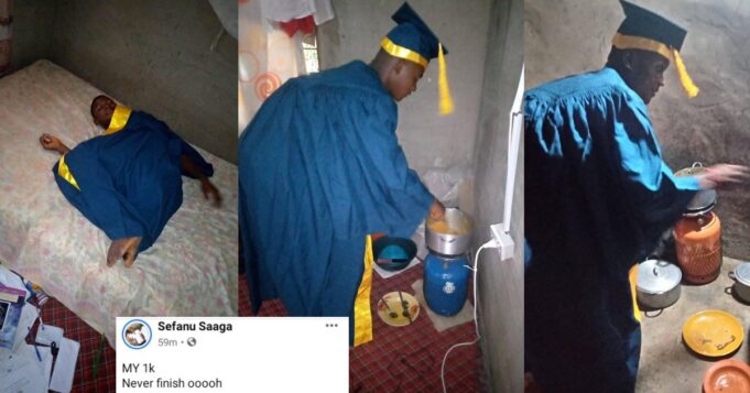 Taraba varsity undergraduates cook