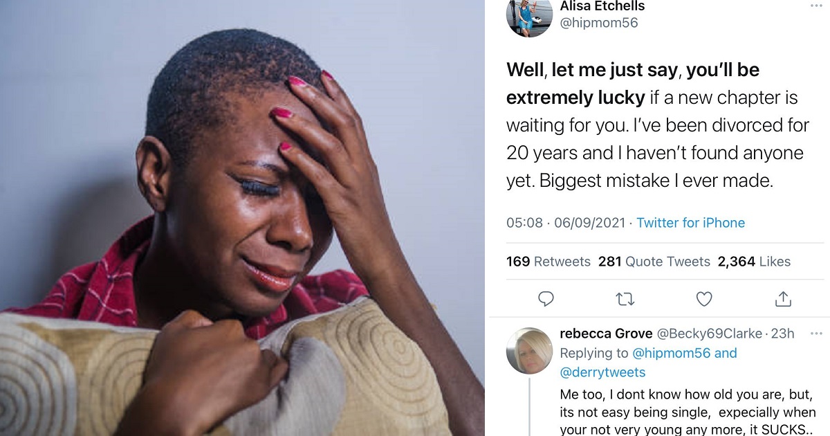 “Biggest mistake I ever made” – Woman laments divorcing her husband 20 years ago
