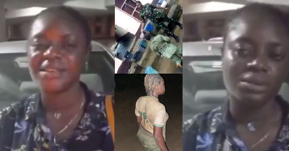 “Each time I remember what the lady did to me, I feel embarrassed” – Corps member assaulted by female soldier in Calabar speaks (video)