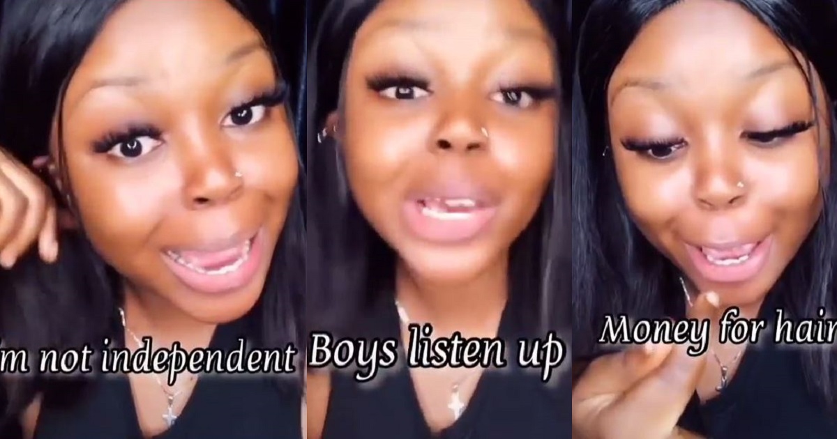 “If you want to date me, be ready to give me money for food, transport, everything” – Nigerian lady tells aspiring suitors (video)