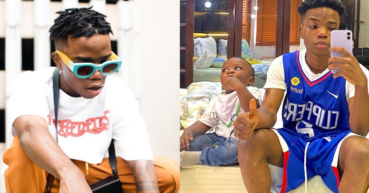 Singer, Lyta shares a photo with his son days after reuniting with him