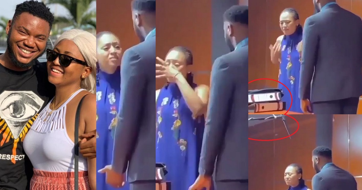 “Why did you come close to me if you knew you were not going to marry me” – Here’s what we know about controversial video of Regina Daniels confronting ex-boyfriend, Somadina Adinma (WATCH)