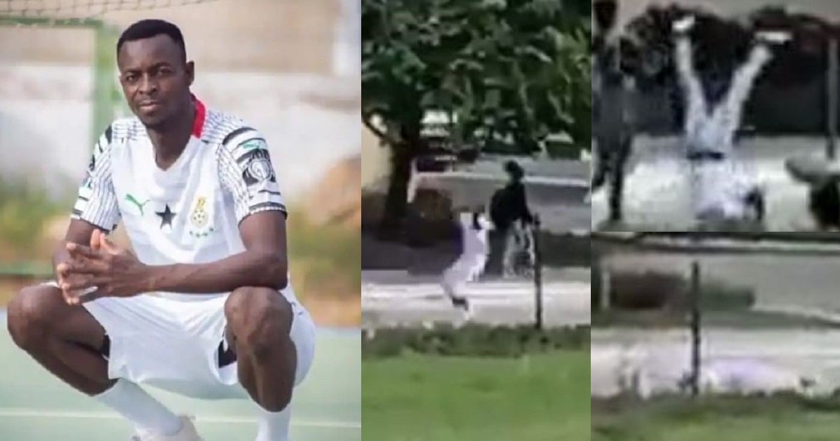 Final year student summersaults to his death while celebrating after final exams (Video)