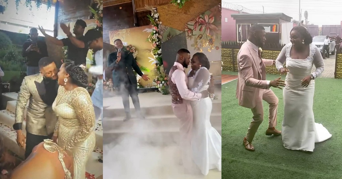 Sweet Love : See Photos and videos from the wedding of actors Stan Nze and Blessing Obasi