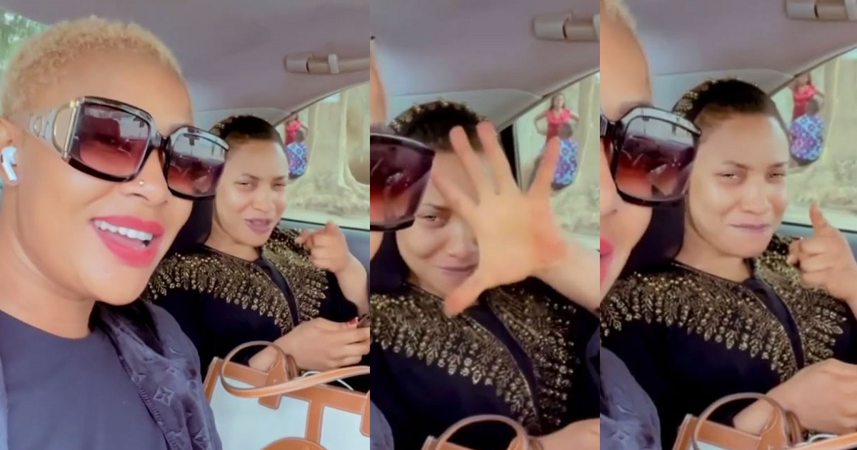 Actress, Tonto Dikeh and Angela Okorie passionately sings Ric Hassani’s ‘Thunder fire you’ weeks after messy breakup with, Prince Kpokpogri (video)
