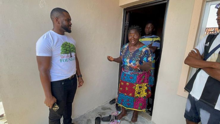 Williams Uchemba gifts widow 