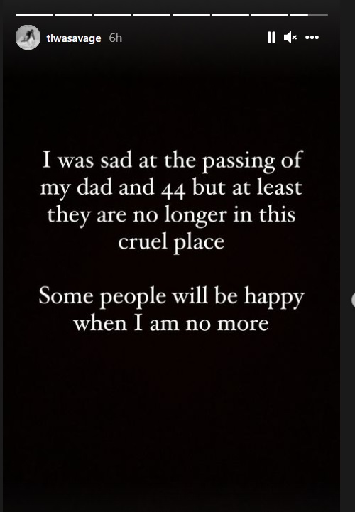 Some people will be happy when I am no more — Singer Tiwa Savage 4 169527776 817224025592529 8069488410303482045 n 2