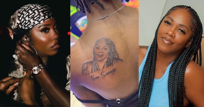 Tiwa Savage expresses