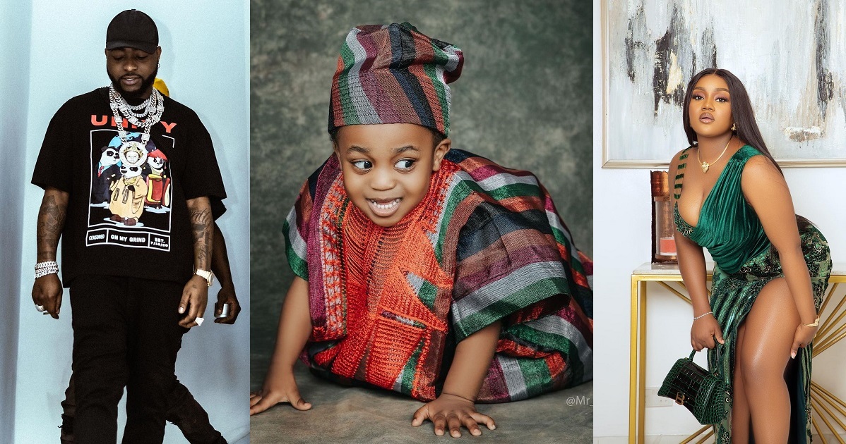 Singer, Davido noticeably absent at his son’s birthday party organized by baby mama, Chioma