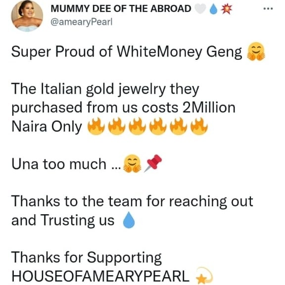 Fans gift BBNaija winner, Whitemoney a 24-carat customized gold chain 4 248237894 1027689428018879 5311514802849672917 n