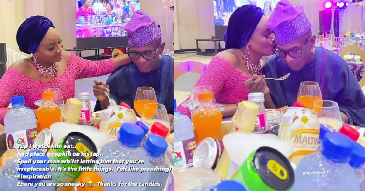 “I place napkin on my husband’s lap and watch him eat” – Daughter of former Oyo governor, Abisola Ajimobi Kola-Daisi advises women to spoil their men