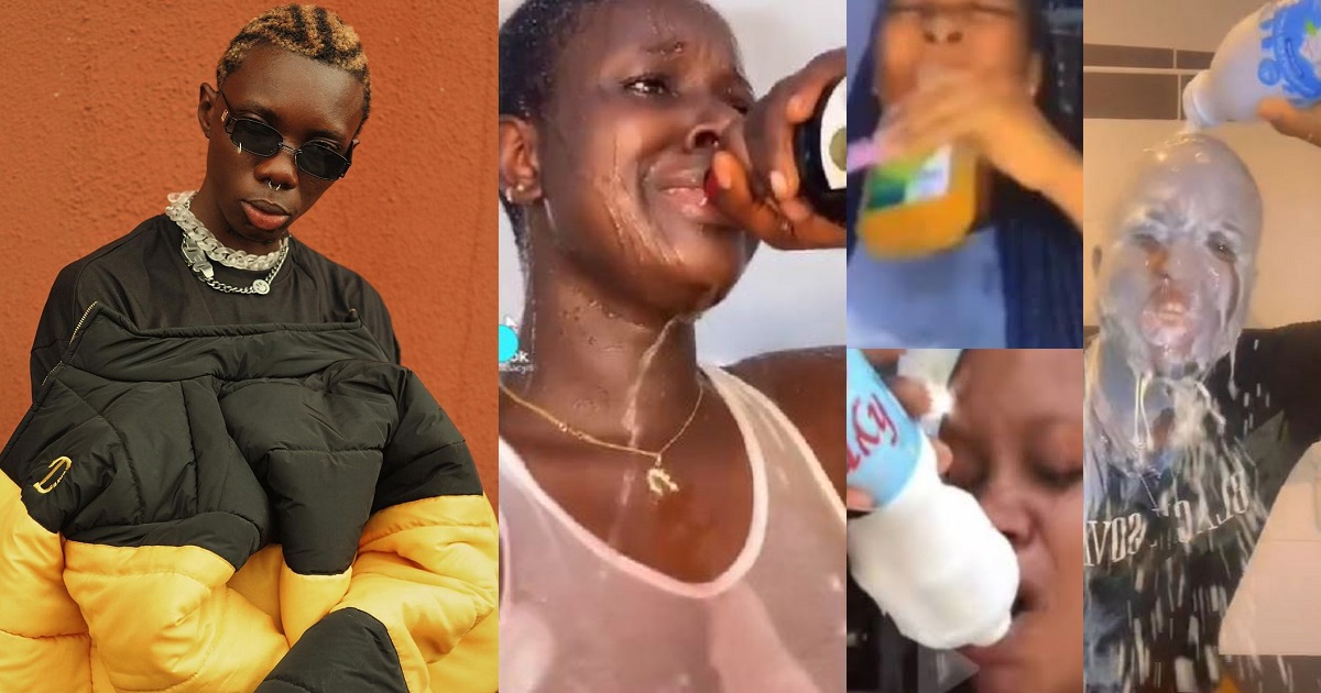 “Stop drinking harmful things in the name of challenge” – Singer, Blaqbonez warns