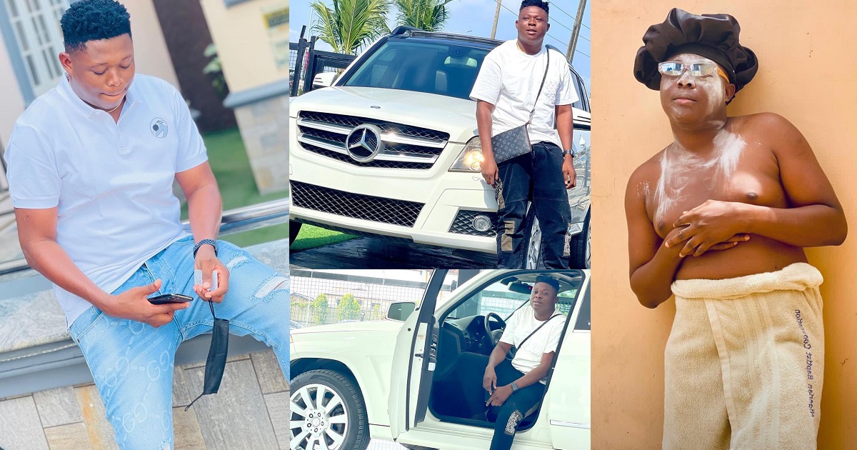 Instagram comedian, Ben Cash buys himself a new Mercedes Benz (video)