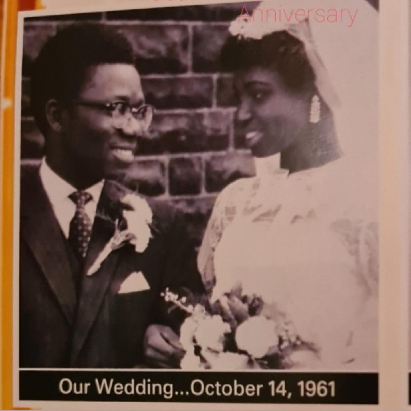 Nigerian couple celebrate 