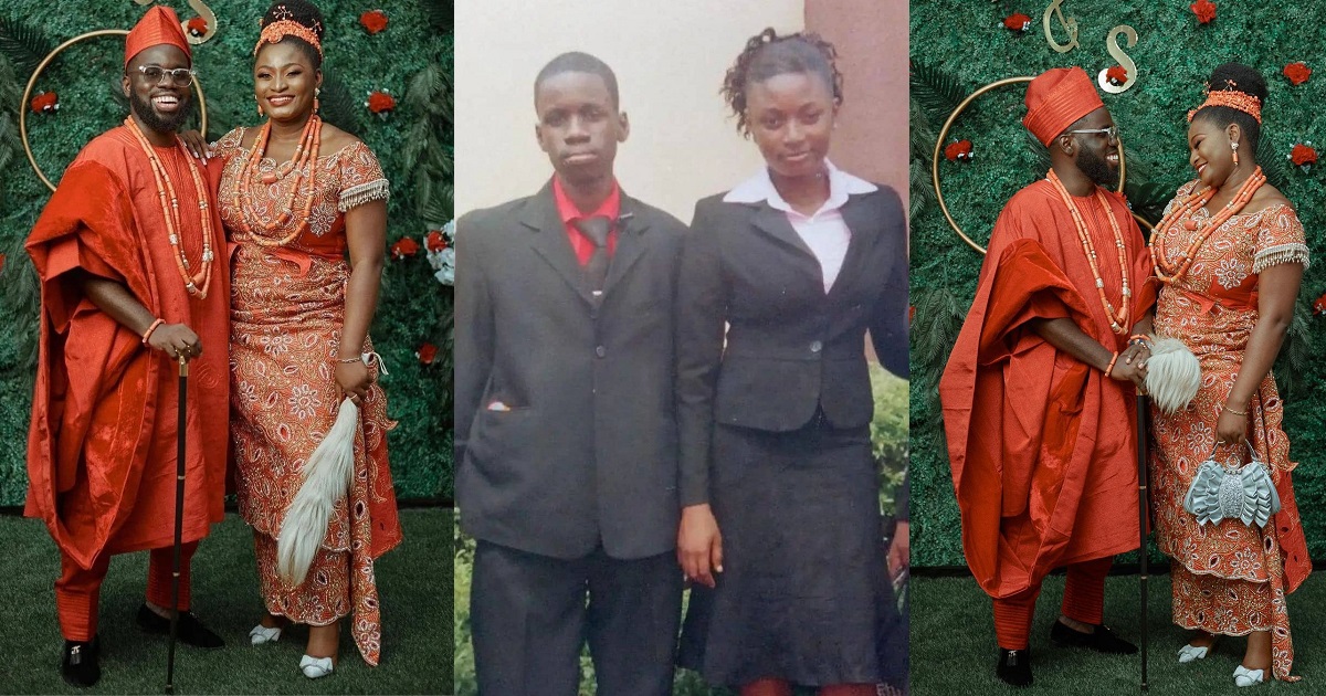“Back in high school, I dreamt of this day” – Secondary school friends get married to each other after 17 years of friendship