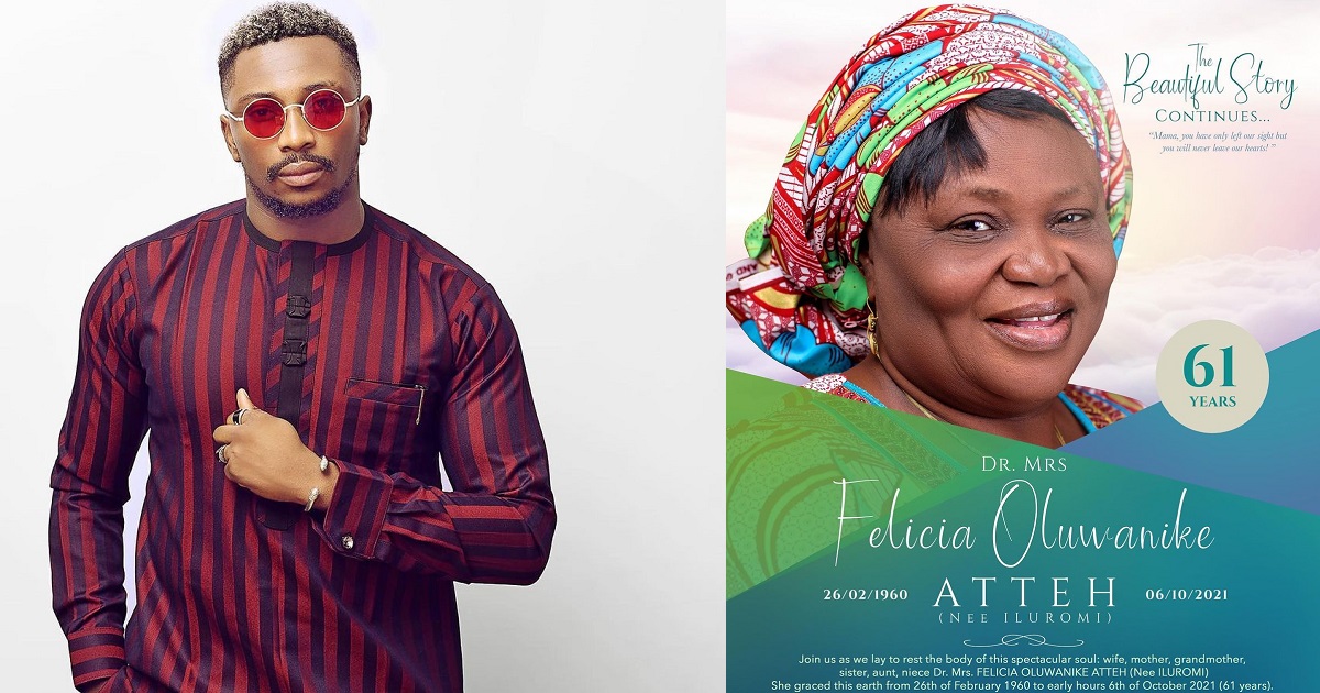 Big Brother Naija star, Sir Dee loses Mum