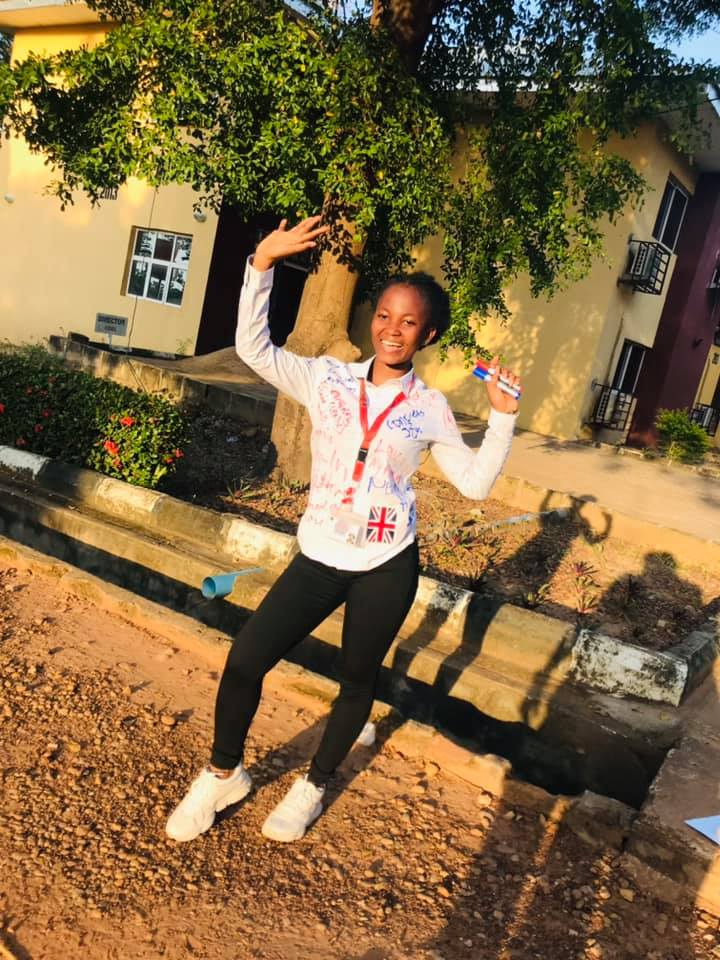 Nigerian lady whose helper picked her when she was bartending at the tender of 9, graduates from the university 14 years later (Photos) 5 Donice graduates2