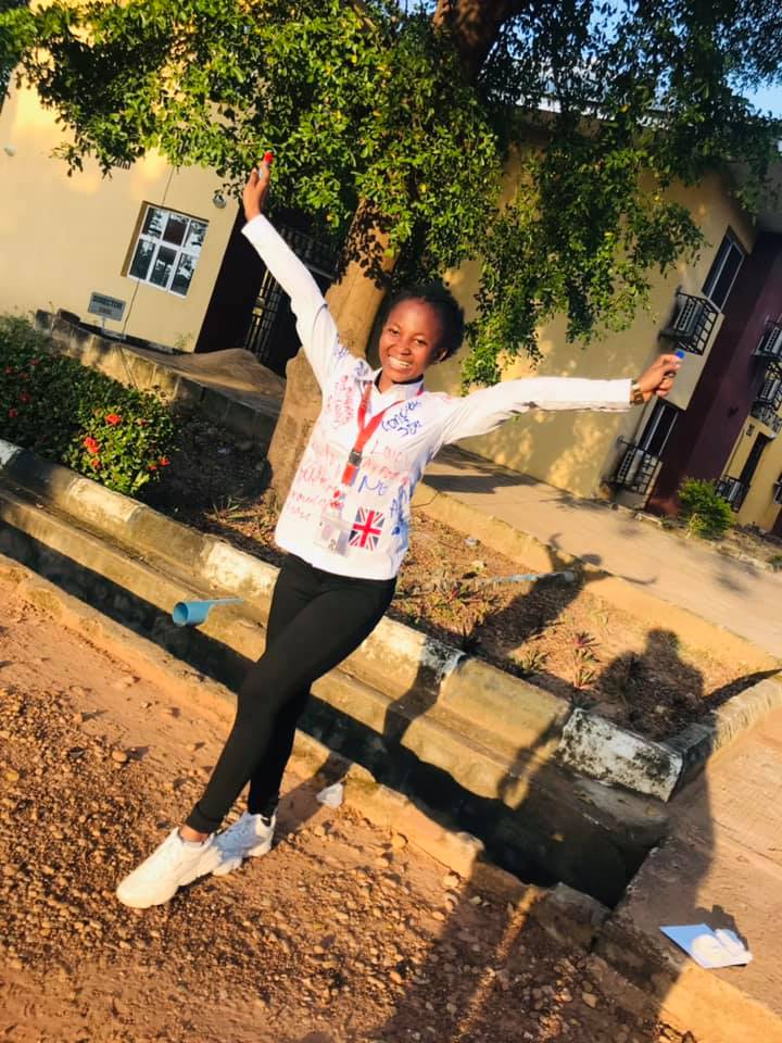 Nigerian lady whose helper picked her when she was bartending at the tender of 9, graduates from the university 14 years later (Photos) 6 Donice graduates3