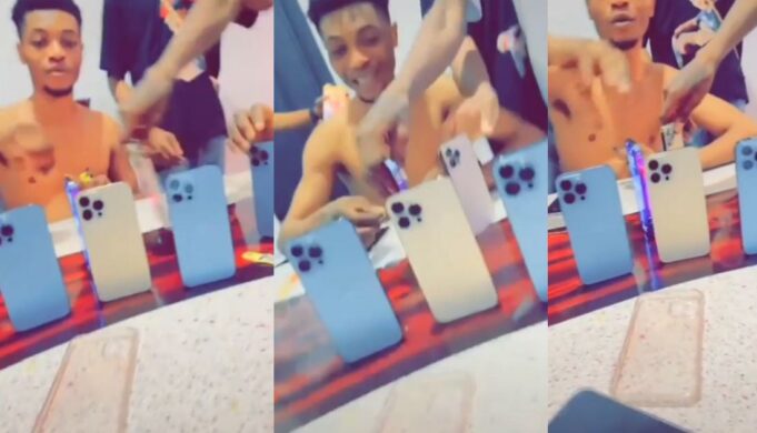 Nigerian youths brag