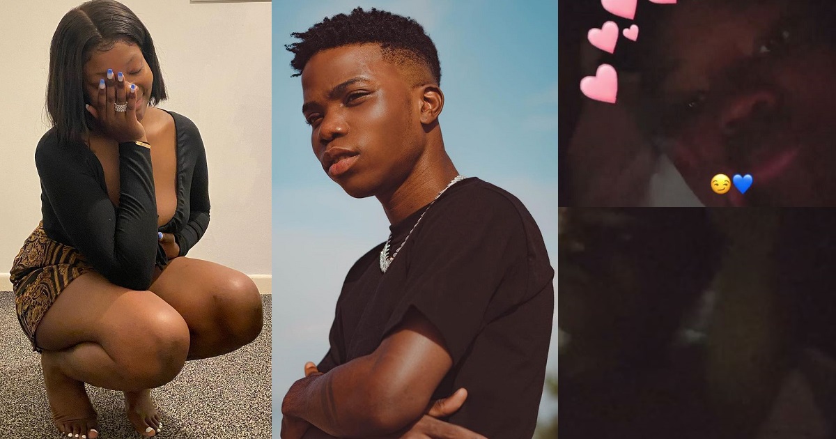 Singer, Lyta’s baby mama, Kemi shares video of her in bed with the singer after she accused him of infecting her with ‘incurable STD’ (watch)