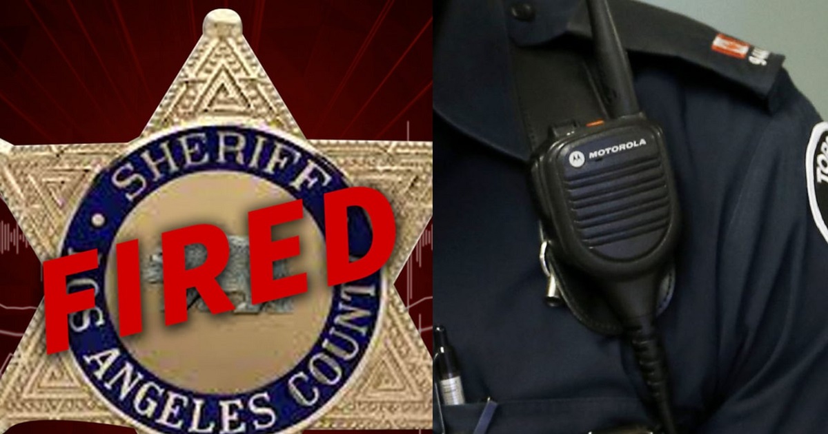 L.A. County Sheriff’s Deputy fired for allegedly having sex while his dispatch radio was on and other officers could hear (Listen to graphic audio)