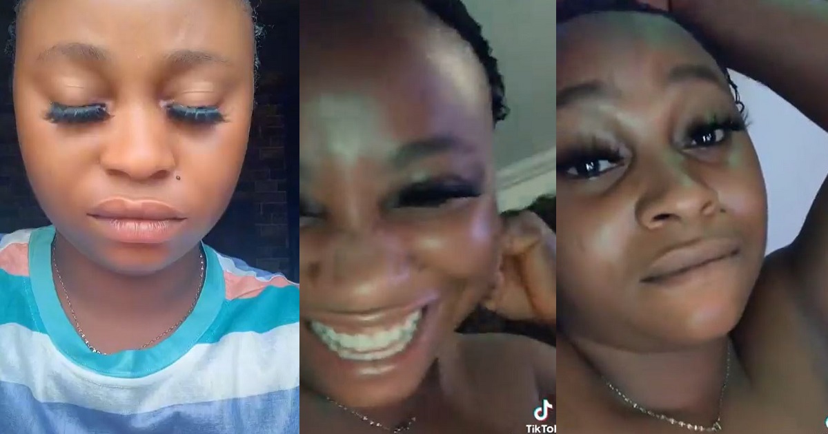 Young lady reacts to viral video of her saying she screwed her ex’s father; says it’s a mere TikTok video