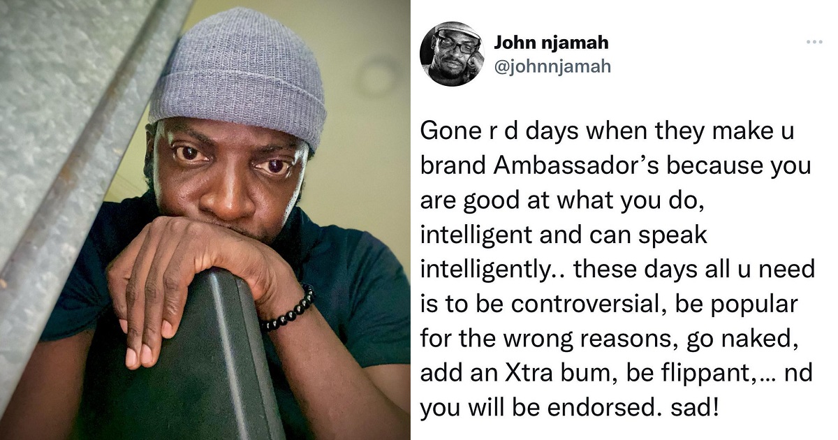 John Njamah laments