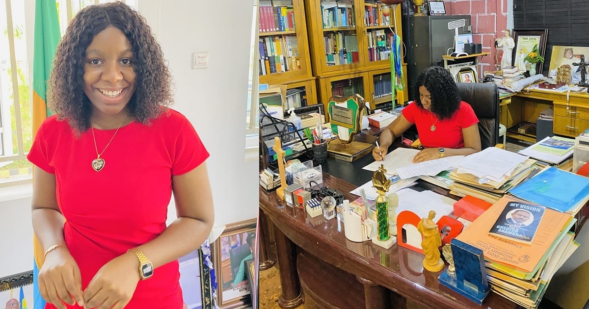 “I put my faith to work” – Woman who graduated with 5.00 CGPA and was declared the Vice Chancellor for one day at her University reveals how she did it
