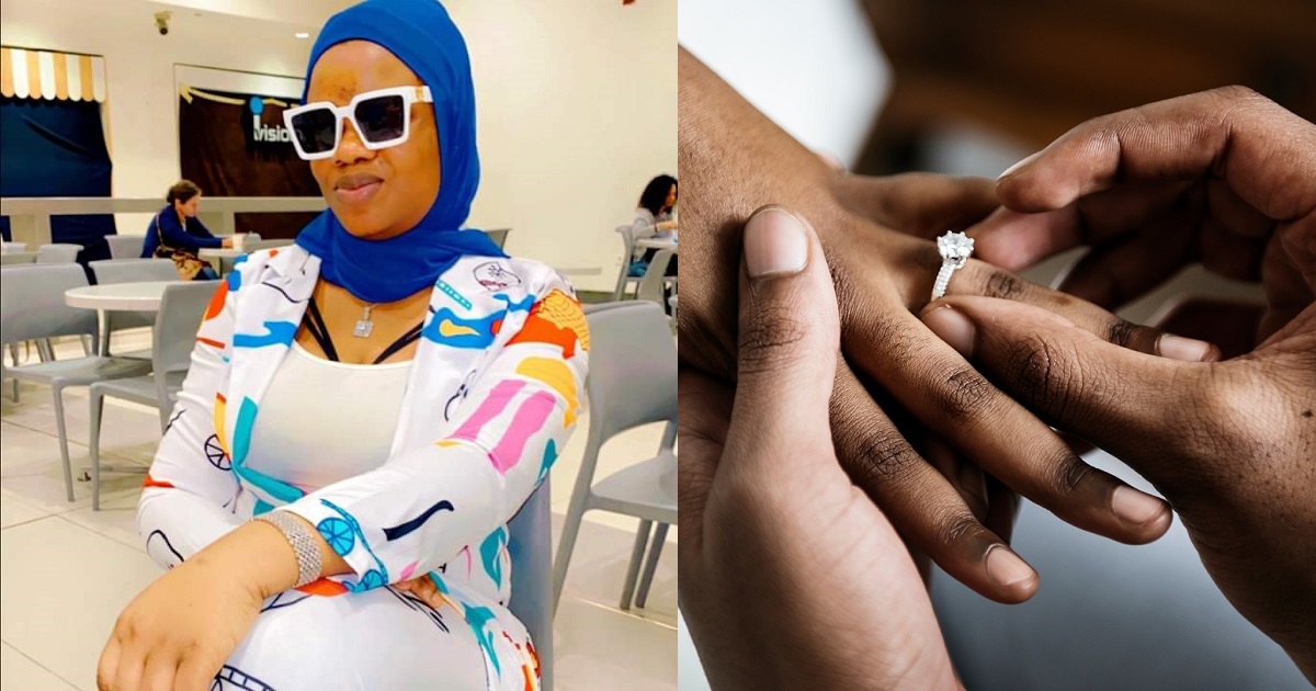 Nigerian lady gives