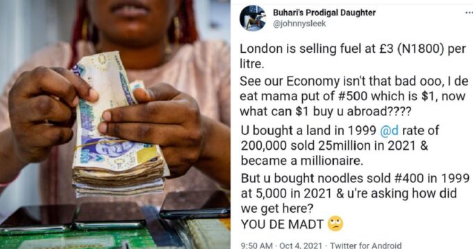 Nigerian lady sparks