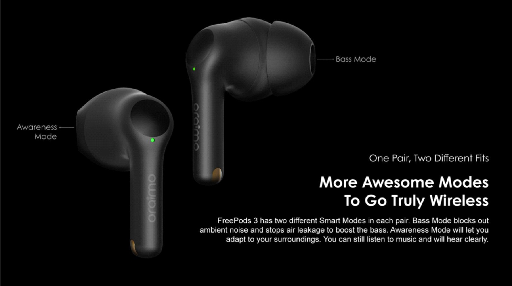 oraimo Convertible Earbuds