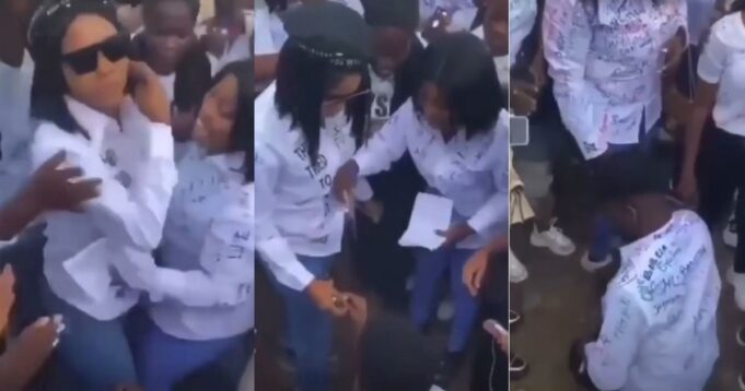 TASUED graduating student left