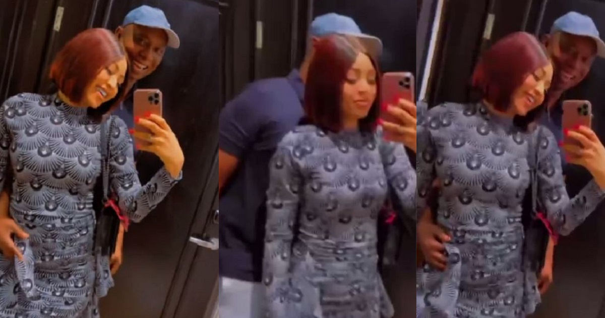 Regina Daniels and husband, Ned Nwoko serves PDA in new video (watch)