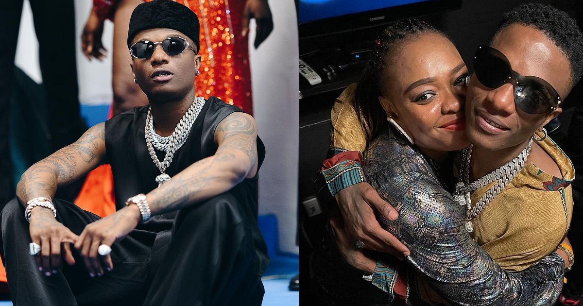Wizkid gives his sister a warm embrace as they reunite after 2 years