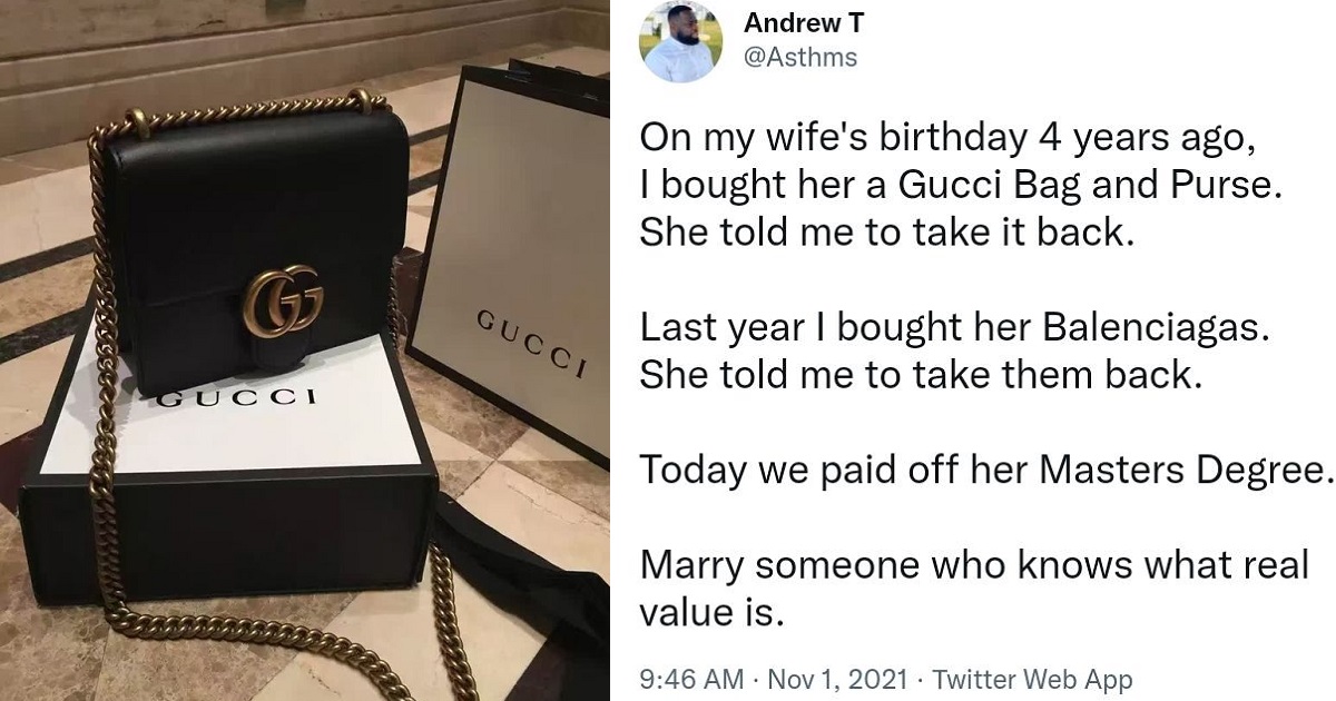 Man advises