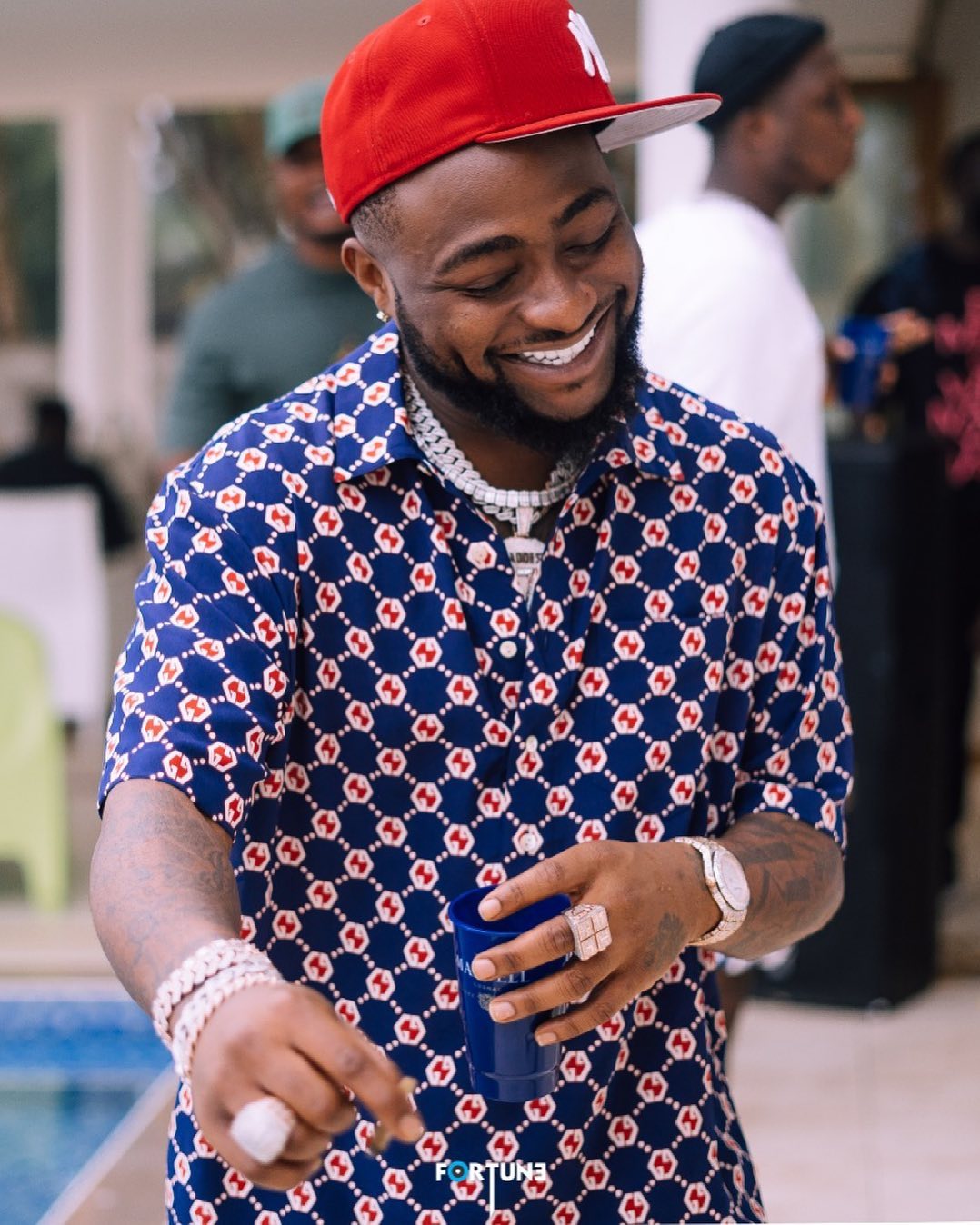 Davido Set 200milion Birthday Gift Challenge - Credit Alarm!!! Billionaire, Femi Otedola joins long list of celebs who blessed Davido