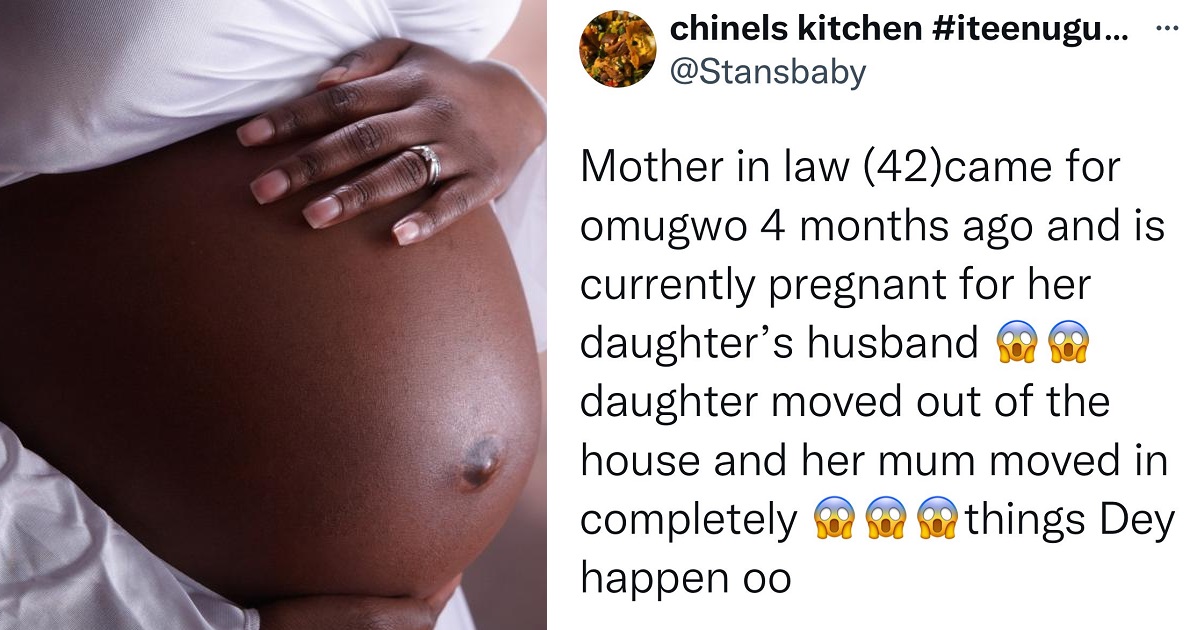 Mother-in-law on ‘Omugwo’ mission gets pregnant for her daughters husband