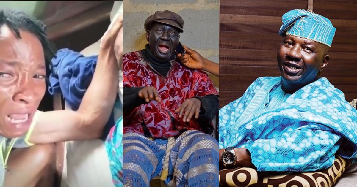 Late actor, Baba Suwe’s son called out for sharing visuals of his corpse on social media
