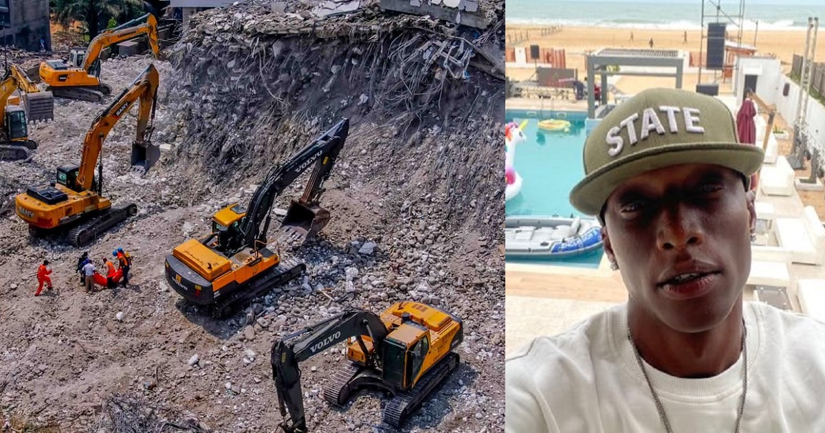 OAP describes his experience of what the collapsed Ikoyi building rubble looks like