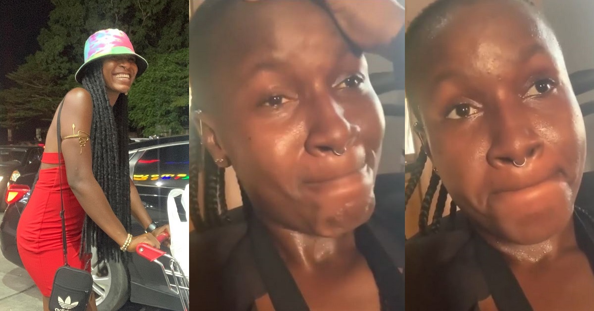 Amara, in tears