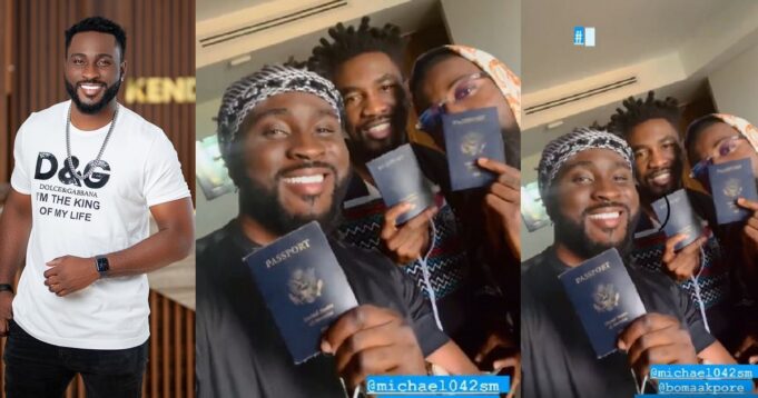 Pere, Boma and Michael show