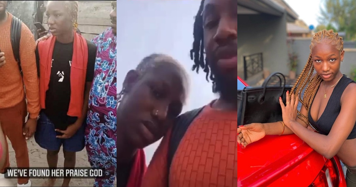 Video of DJ Michelle after she was found alive hours after family members claimed she drowned at the beach