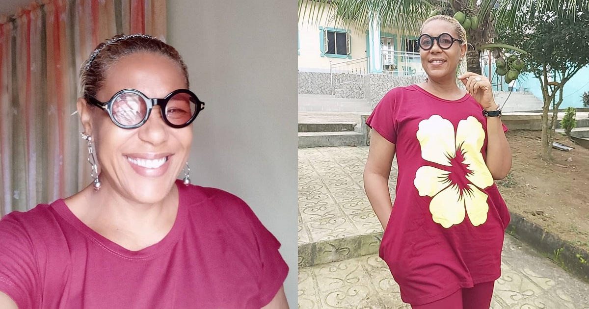 Actress Shan George blasts a certain bleaching cream user.