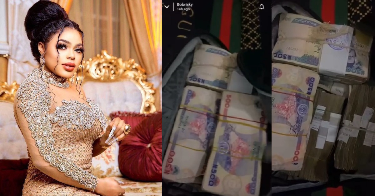 “10 million naira is useless to me” – Socialite Bobrisky boasts